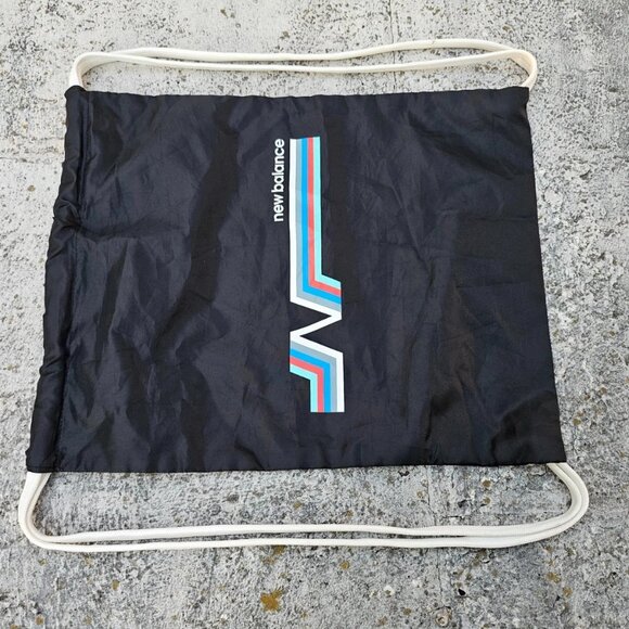 New Balance Backpack Draw String Bag Gum Sack Water Proof Bag - Picture 4 of 11